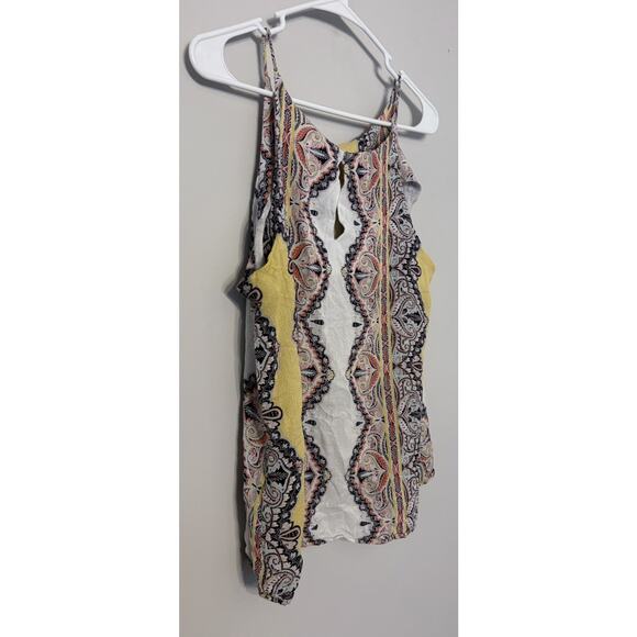 Women's Floral Blouse Size Medium Lightweight Top Loft Sleeveless Blouse - Picture 4 of 7